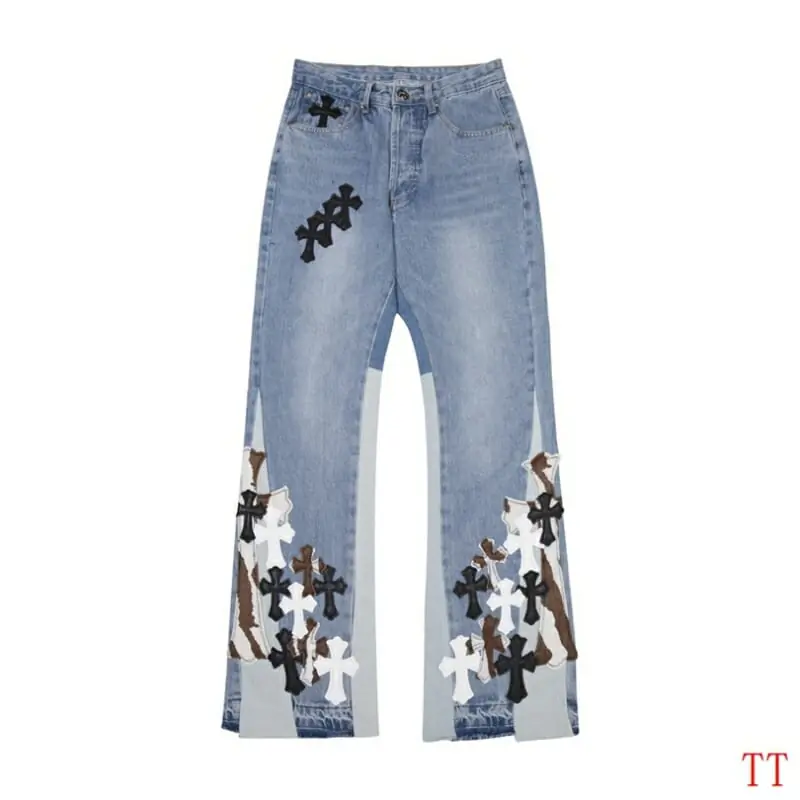 chrome hearts jeans pour unisexe s_125a3ab1